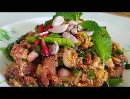 ก้อยหมูมะนาว
