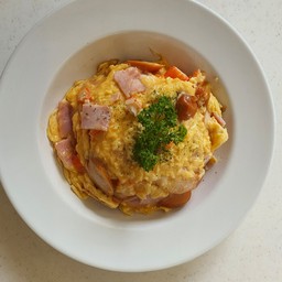 ข้าวไข่ข้นทรงเครื่อง