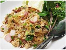 ลาบวุ้นเส้นหมูสับ