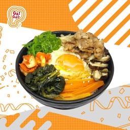 ข้าวยำบิบิมบับหมู