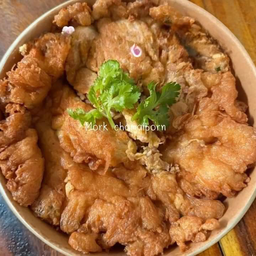 ข้าวไข่เจียวหมูสับ