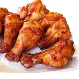 น่องไก่คลุกกับสูตรเผ็ดไสตล์อเมริกัน