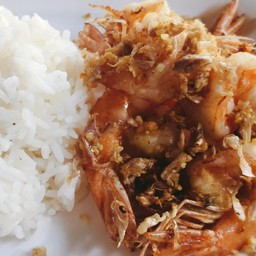 กุ้งทอดกระเทียม