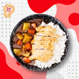 ข้าวแกงกะหรี่ไก่กรอบ