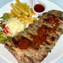 ซี่โครงหมูนุ่ม บาบีคิว ไซร์ M