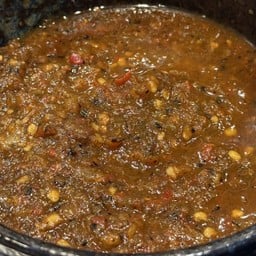 น้ำพริกปลาย่าง (ไม่ผักและแคปหมู)