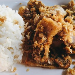 หมูกรอบกระเทียม