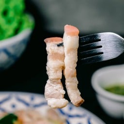 หมูสามชั้นลวกจิ้ม