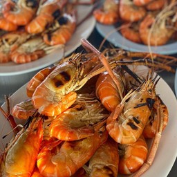 กุ้งแม่น้ำเผา
