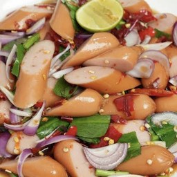 Spicy Sausage Salad