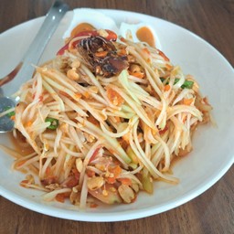 ตำไทย-ไข่เค็ม