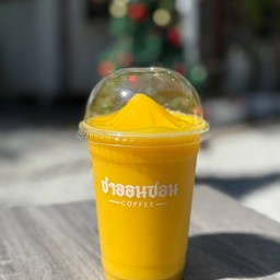 มะม่วงสุกน้ำดอกไม้ ปั่น สมูทตี้