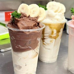 นมหมี กล้วยหอมปั่น