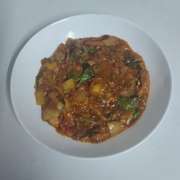 ผัดพริกปลากระป๋อง