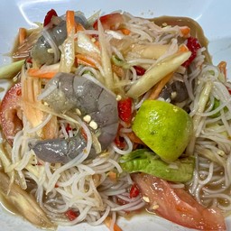 ตำซั่วกุ้งสด