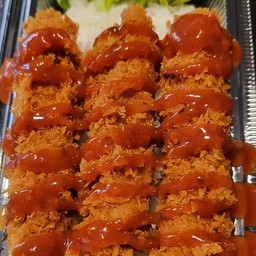 ข้าวหน้ากุ้งตอปิโด