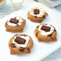 S'MORE soft chocolate cookie