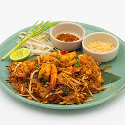 ผัดไทยมันกุ้ง