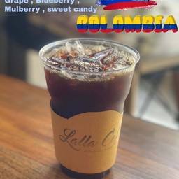 Iced Americano Colombia Light Roasted Process Yeast ( blueberry , sweet candy )