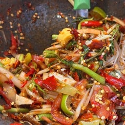 ตำป่า(ไม่ใส่หมูยอ)