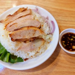 ข้าวคอหมูย่าง