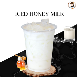 Honey milk นมน้ำผึ้ง - เย็น