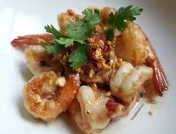 กุ้งทอดกระเทียม