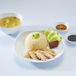 ข้าวมันไก่ต้ม