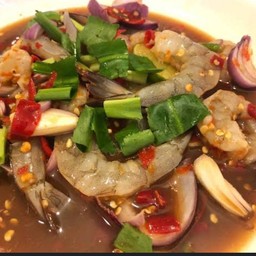 ยำกุ้งสด