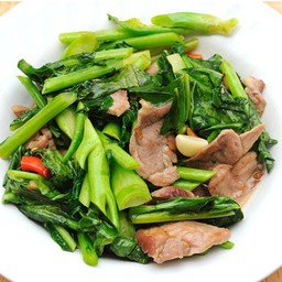 ผัดน้ำมันหอย(กับข้าว)