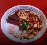 ก๋วยจั๊บน้ำต้มยำไข่ออนเซ็น