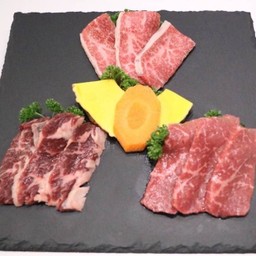 Sutamina Teishoku set (Karubi, Harami, Rosu )