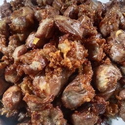 กึ๋นไก่ทอดกระเทียม 120 กรัม