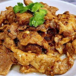 ข้าว-หมูราดน้ำปลา
