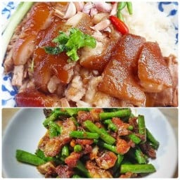 ข้าวขาหมู ข้าวแกง ขนมจีนน้ำเงี้ยว