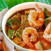 แกงส้มชะอมกุ้ง