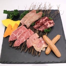 Special lunch set (Harami, Karubi, Gyutan, Chicken, Sausage )