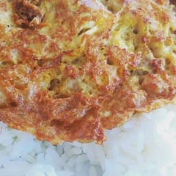 ข้าวไข่เจียวหมูสับ