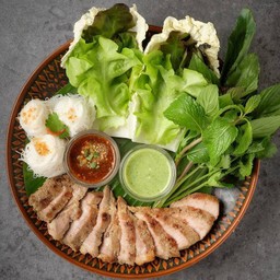 เมี่ยงหมูย่างน้ำจิ้มแซ่บ ขนาด S