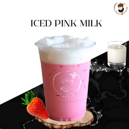 Pink milk นมชมพู  - เย็น