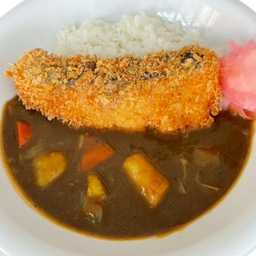 Salmon curry rice