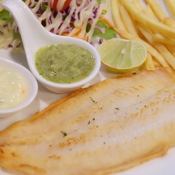 สเต็กปลาดอร์รี่ย่าง