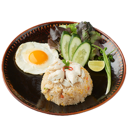 ข้าวผัดปูก้อนไข่ดาว