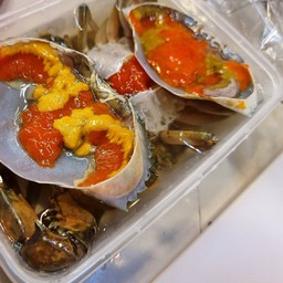 ปูไข่เน้นๆ ดองน้ำปลากวนฟินๆถึงไข่ปูเน้นๆ size 2 ตัว