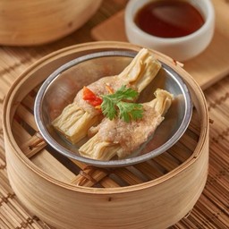 หมูสับพันฟองเต้าหู้