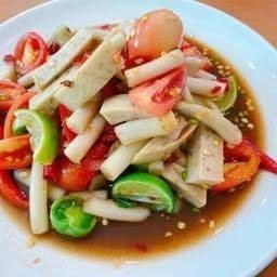 ตำไหลบัวหมูยอ