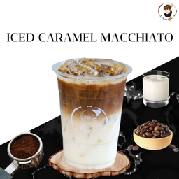 Caramel macchiato คาราเมล มัคคิอาโต - เย็น