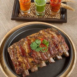 ซี่โครงหมูย่างแบบไทย และอาเซียนซอส 3 สไตล์