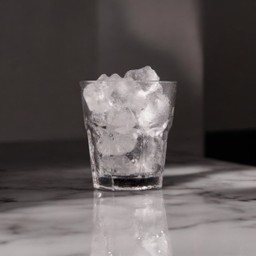 น้ำแข็งเปล่า (ขนาดแก้ว 16 ออนซ์)