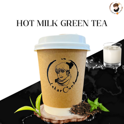 Milk green tea ชาเขียวนม - ร้อน
